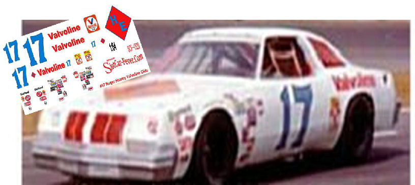 SCF1520 #17 Roger Hamby '79 Valvoline Olds