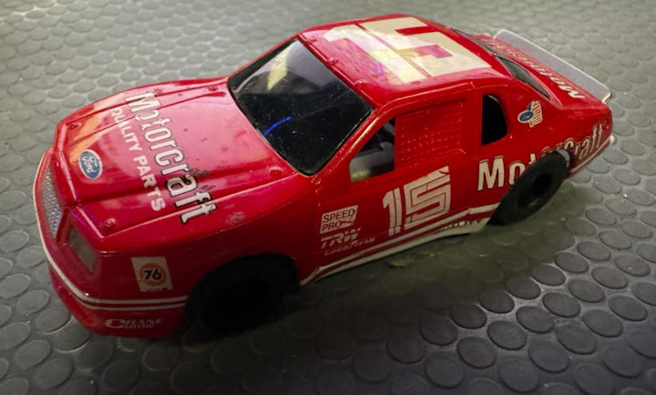 MotorcraftT-Bird #15 Motorcraft Ford Thundbird 1:64 scale slot car