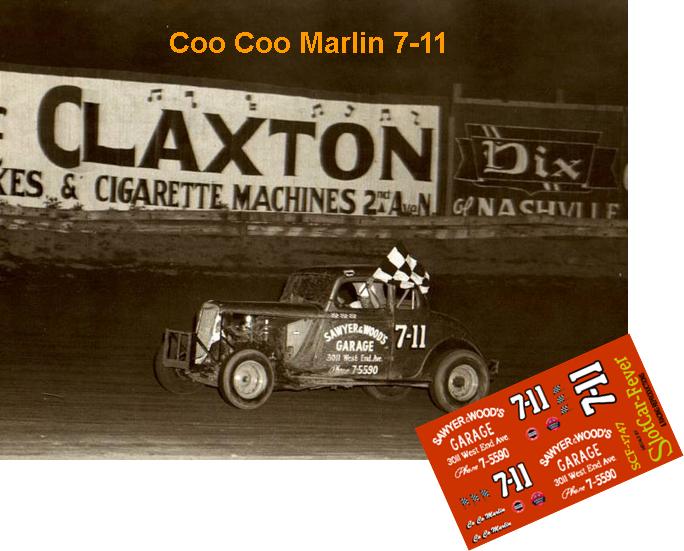 SCF1747-C #7-11 CoCo Marlin modified coupe