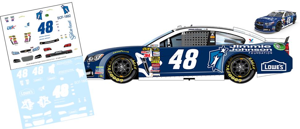 SCF1882-C #48 Jimmie Johnson Jimmie Johnson Foundation 2014 Chevy Impala