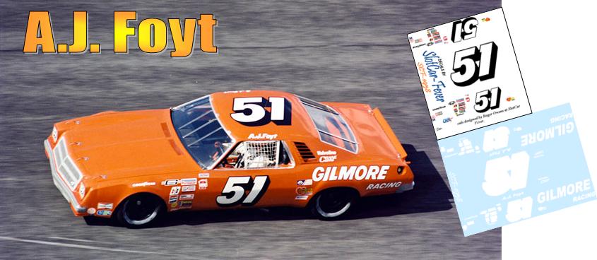 SCF1958 #51 A.J. Foyt 1980 Gilmore Racing Chevy