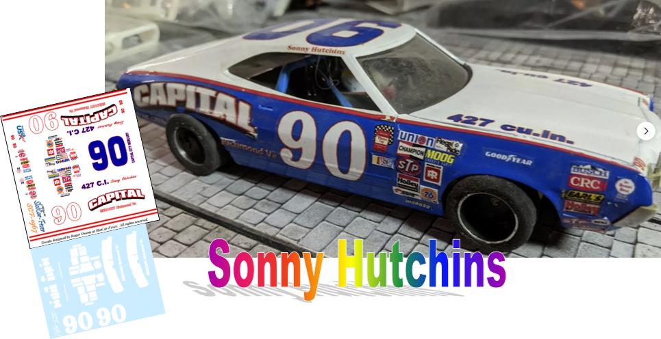 SCF-1969-C #90 Sonny Hutchins 1972? Capital Mercury