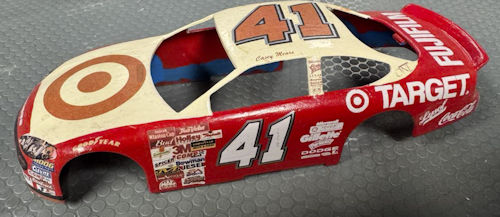 #41TargetDodge #41 Casey Mears Target Dodge slot car body 1:32 scale