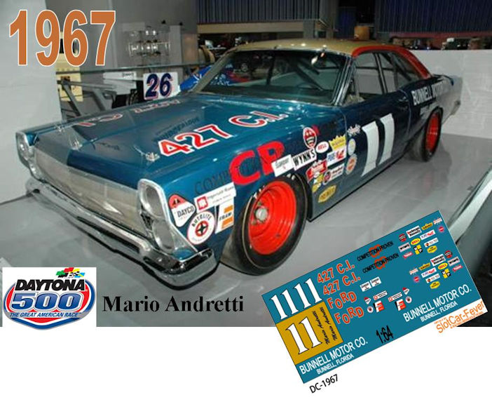 DC-1967-C  #11 Mario Andretti  67 Ford Fairlane