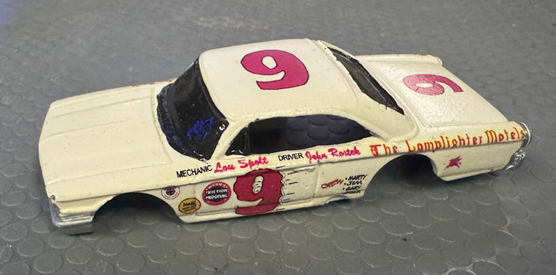 HC-1009 #9 John Rostek '64 Ford 1:64 scale