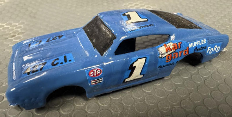 HC-1668  #1 Tom Bowsher claims first ever ARCA new car win 1970 1:64 scale