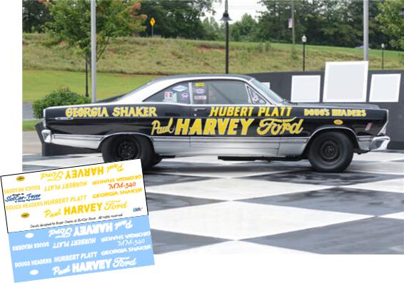 MM-340-C Hubert Platt's 1967 427 Super/Stock Ford Fairlane "GEORGIA SHAKER"