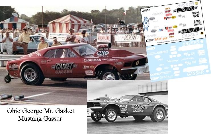 MM-342-C Ohio George Mr. Gasket Mustang Gasser