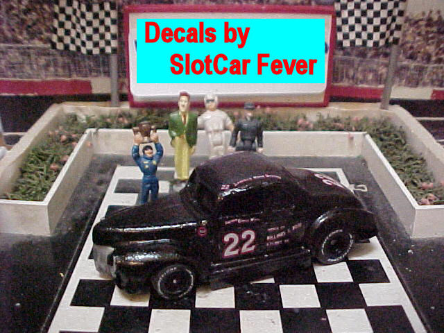 slot car fever decals