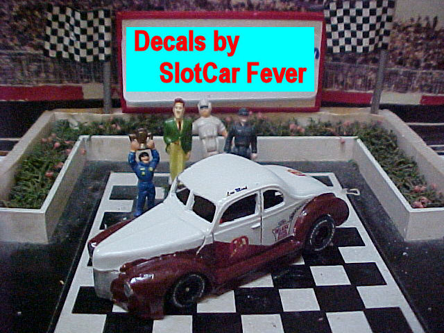 slot car fever decals