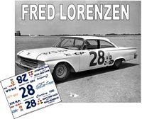 SCF1927-C  #28 Fred Lorenzen 1961 Holman-Moody Ford