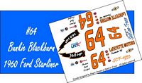 SCF1953-C #64 Bunkie Blackburn 1960 'Lafayette Motors Ford Starliner