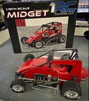 1RC-Mid -  1:18 scale 1RC Midget (red)