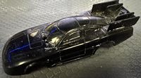 AW-DodgeChar2  Auto World stripped Dodge Charger Funny Car Slot Car Body 1:64 scale