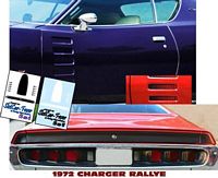 CD_001-C 1972 Dodge Charger Rallye Stickers
