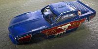 HC-MM-130 Boss Hoss Mustang Digger Early Funny Car