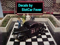 slot car fever decals