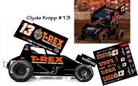 SC_102-C #13 Clyde Knipp T-Rex 2018 Sprint Car