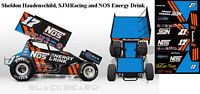 SC_104-C #17 Sheldon Haudenschild, SJM Racing and NOS Energy Drink 2018 Sprint Car