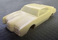 SM-71MercMont - 1971 Mercury Montego slot car body 1:64